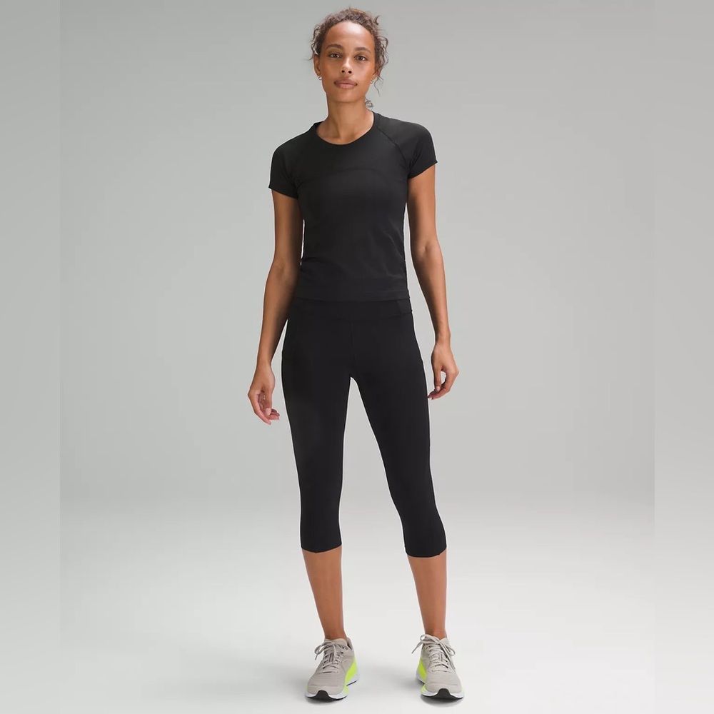 Lululemon Fast and Free High Rise Crop Leggings